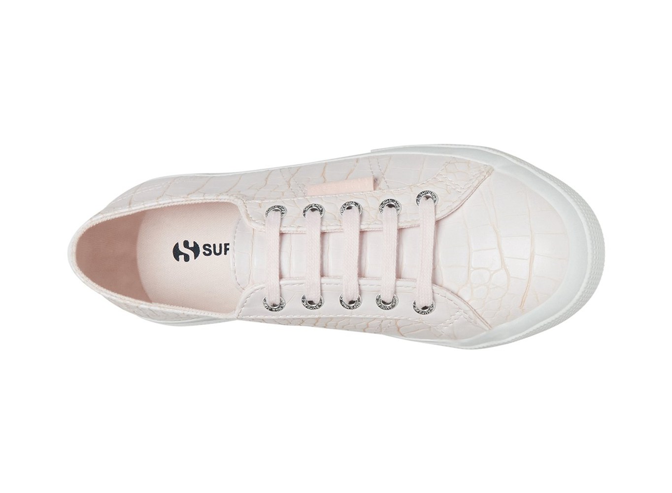 Tenis Feminino Rosa - Superga 2750 Syntcrocodilew - XICPG-3804